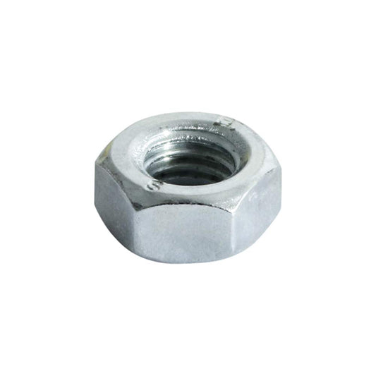 TIMco 10HNUTZP DIN 934 BZP Hex Nut - Silver (Box of 20)