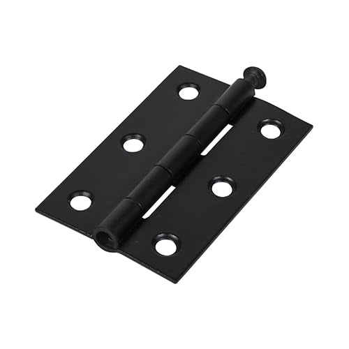 Timco - Butt Hinge - Loose Pin (1840) - Black (Size 75 x 50-2 Pieces)