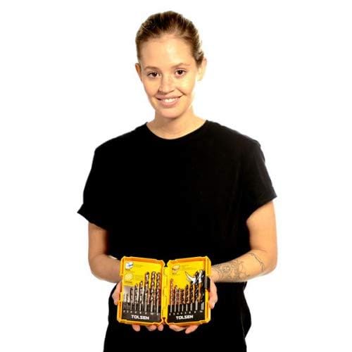 Tolsen Drill Bit Set 16 Pieces