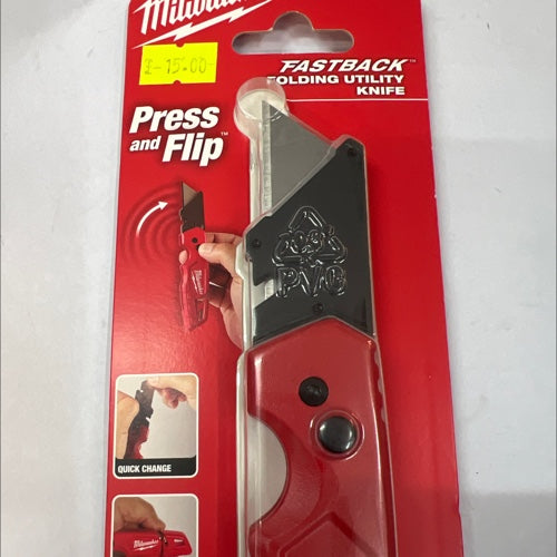 Milwaukee fastback folding knive