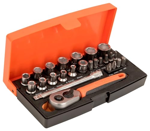 Bahco SL25 25 Piece 1/4" Drive Socket Set