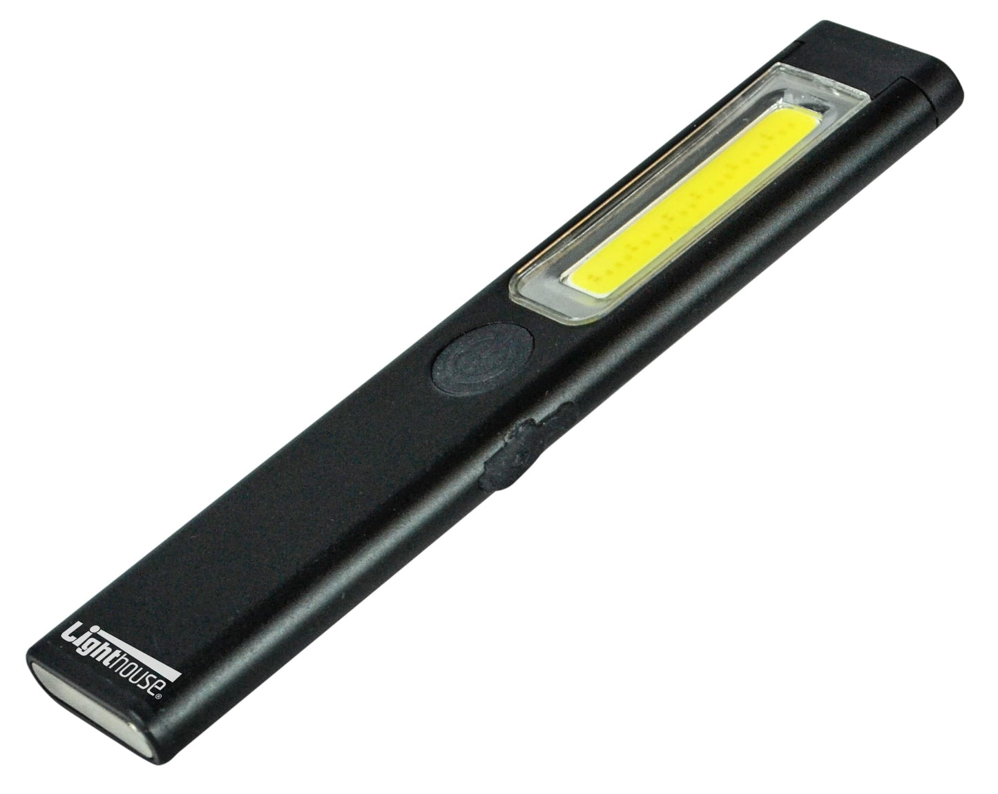 Lighthouse Torches L/HEMINI200R USB Rechargable Slimline Aluminium Magnetic LED Torch 200 Lumens 30M Beam 1.5 Hour Run Time