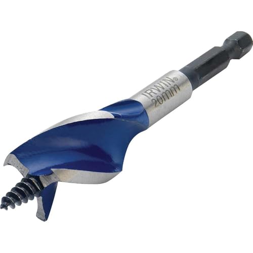 Irwin 1921930 14 mm x 4-Inch 6X Blue Groove Stubby Wood Bit - Parent