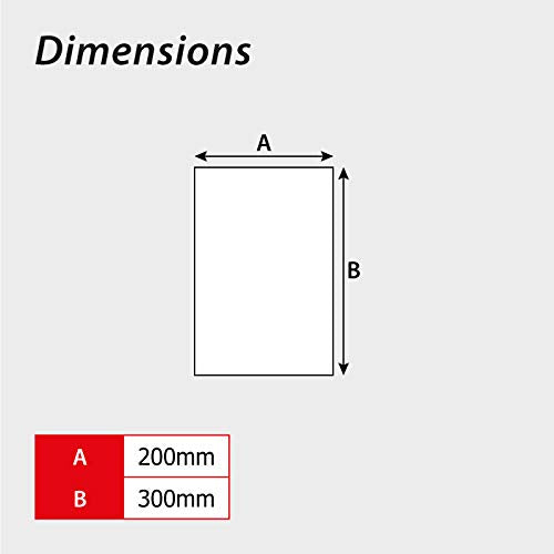 Spectrum Industrial 11508" Fire Action Procedure Self Adhesive Vinyl Sign, Multi-Colour, 200 x 300 mm