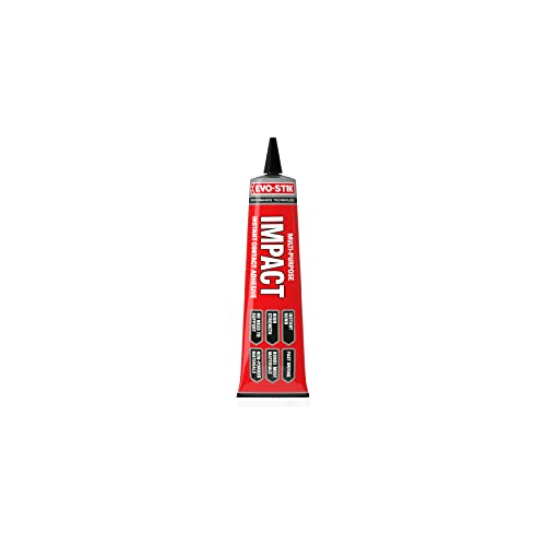EVO-STIK Impact Adhesive, Multipurpose, High-Strength Adhesive, Bonds Instantly on Contact, Fast Drying, 250ml Tin