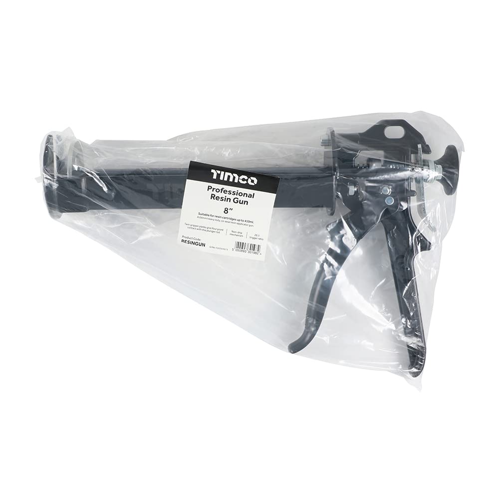 TIMCO Professional Resin Gun 8" - Black - 410ml