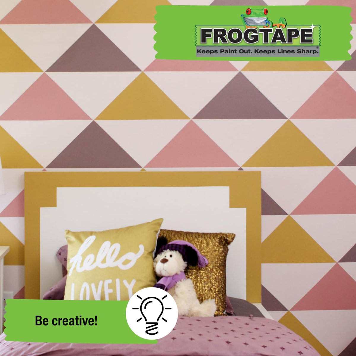 Frog Tape 150182.24 Green Multi Surface Painters Masking Tape 24mm x 41.1m, Pack of 24