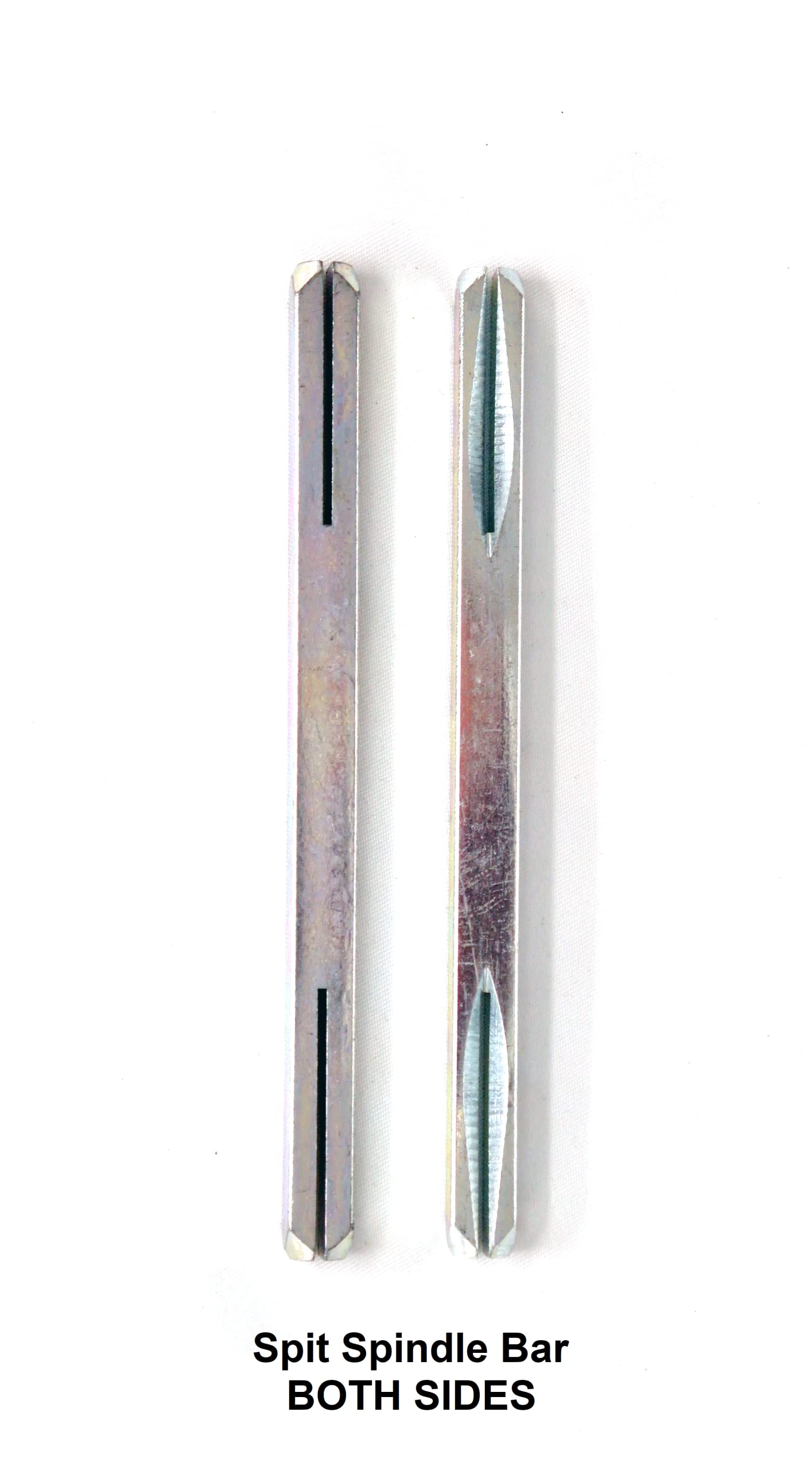 Spindle Bar Replacement for Door Handle 8mm Plain or Split 100mm 110mm 120mm 130mm 140mm or 150mm Steel Zinc Finish. Pack of 1