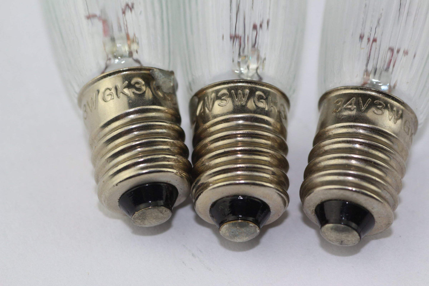 Konstsmide 1042-030 Official Spares Welcome Light Bulbs, 34 V, 3 W - Pack of 3, Clear