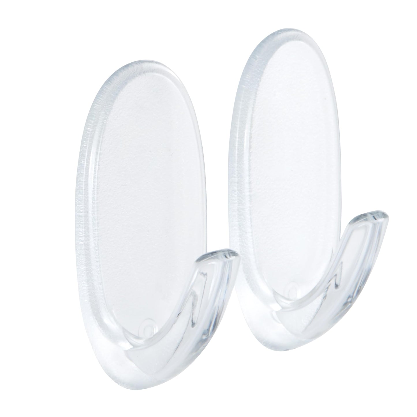 Command Clear Medium Hooks with Clear Strips