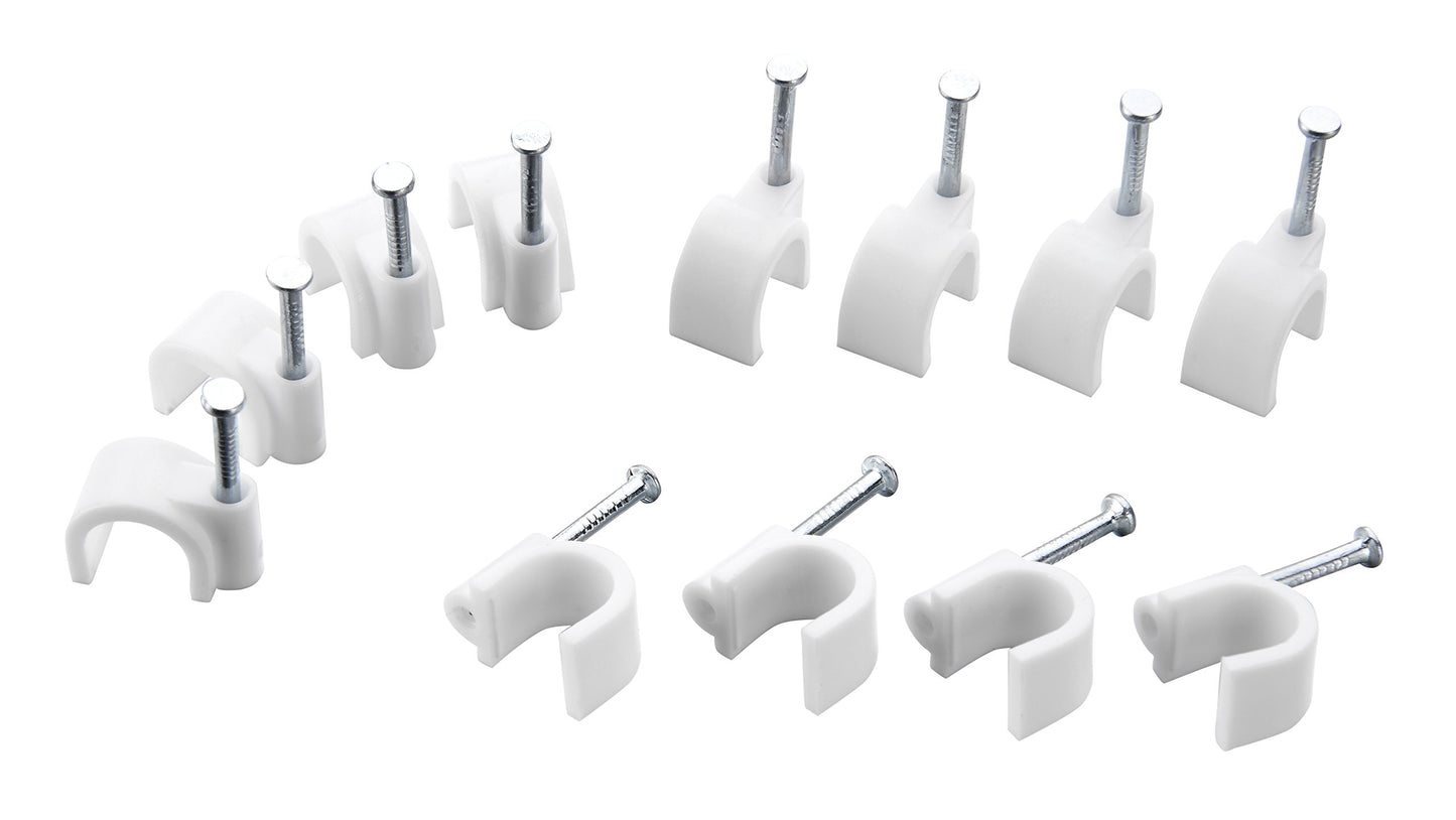 BG Electrical Round Cable Clip