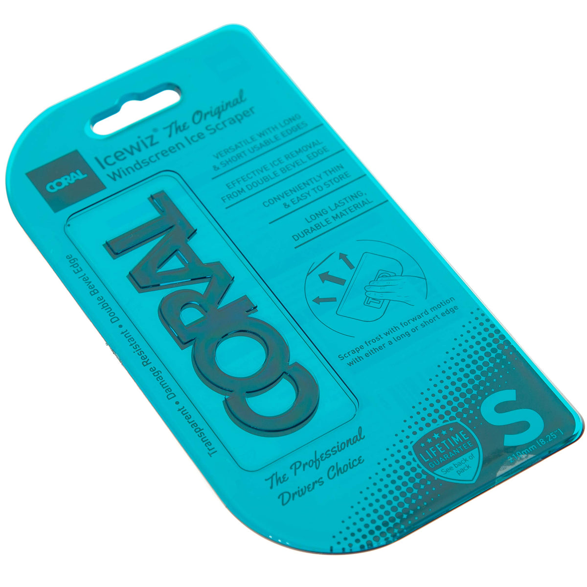 CORAL 69520 Icewiz Ice Scraper Snow Remover and Rapid De-Icer for Car Windscreens The Original 8.2 inch