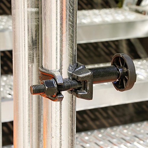 Scangrip LED spotlight holder for scaffolding pipes, scaffolding, etc.