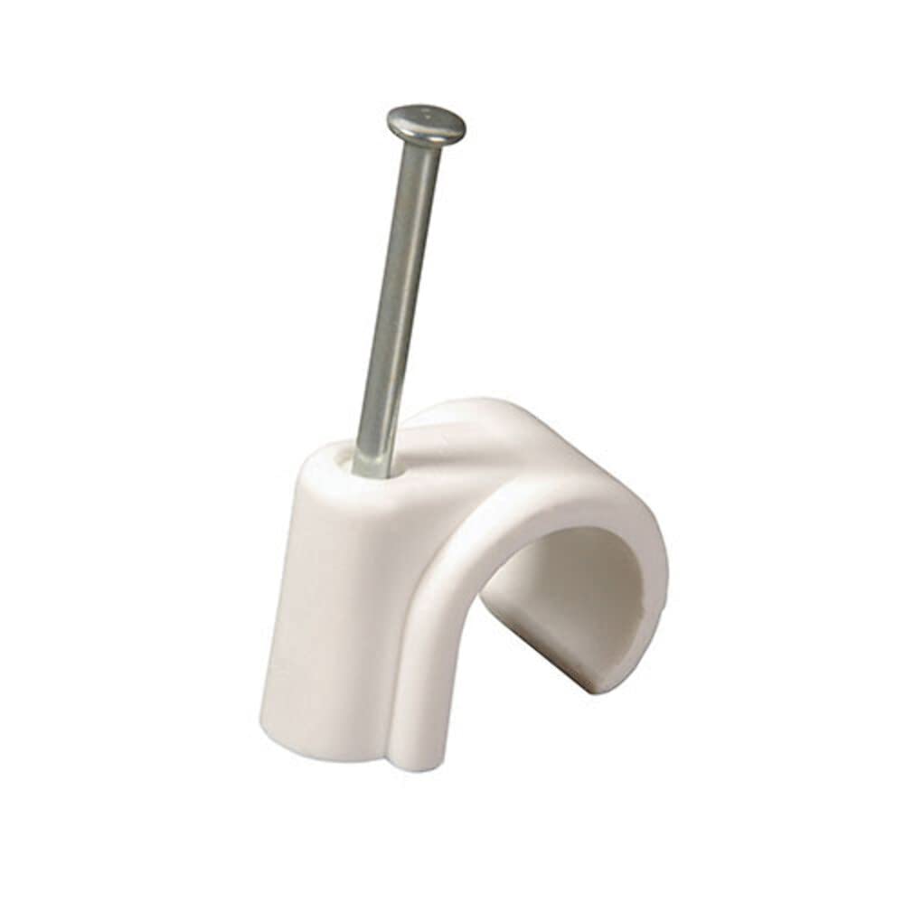 Timco Nail In Pipe Clip - 10mm - 50 Pieces