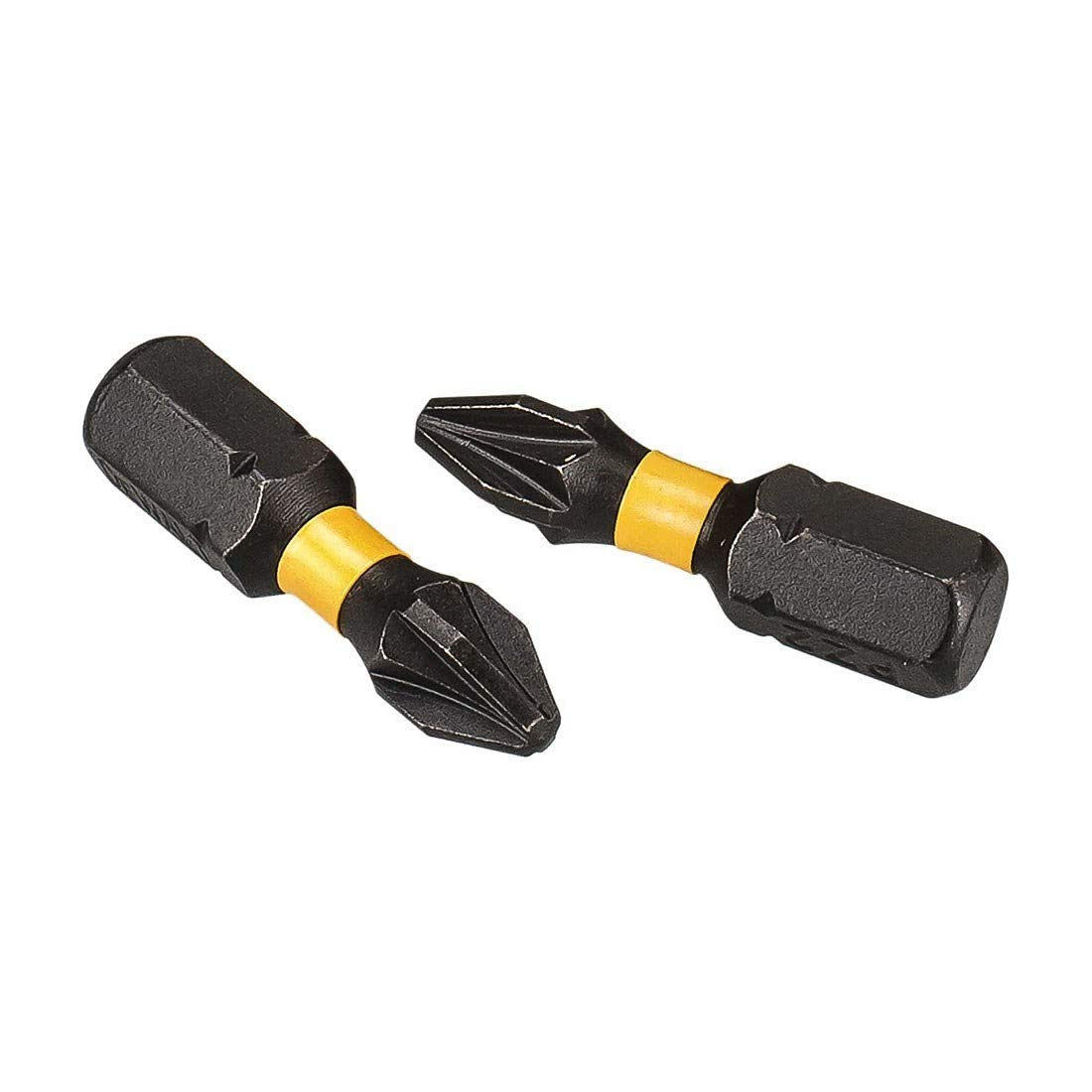 Dewalt DT70556T-QZ DT70556T-QZ-Juego de PZ2 25mm, Yellow/Black
