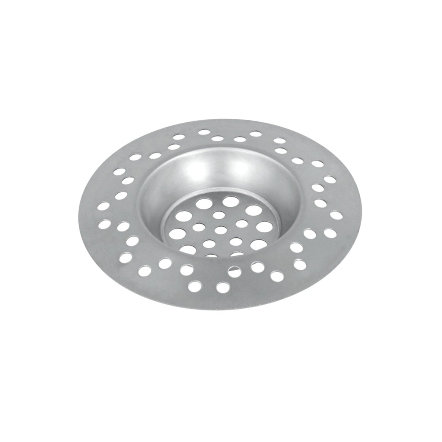 Metaltex Drain Sieve 7 cm, Stainless Steel, Silver, 1.1 x 9.5 x 16 cm