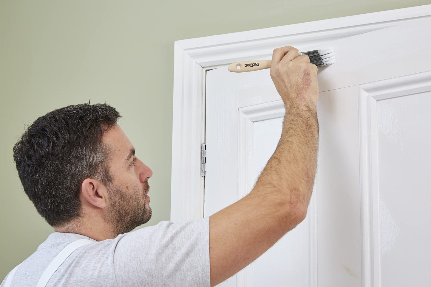 ProDec Premier Trade Professional Synthetic Paint Brush for a Smooth Finish Painting with Emulsion, Gloss and Satin Paints on Walls, Ceilings, Wood and Metal