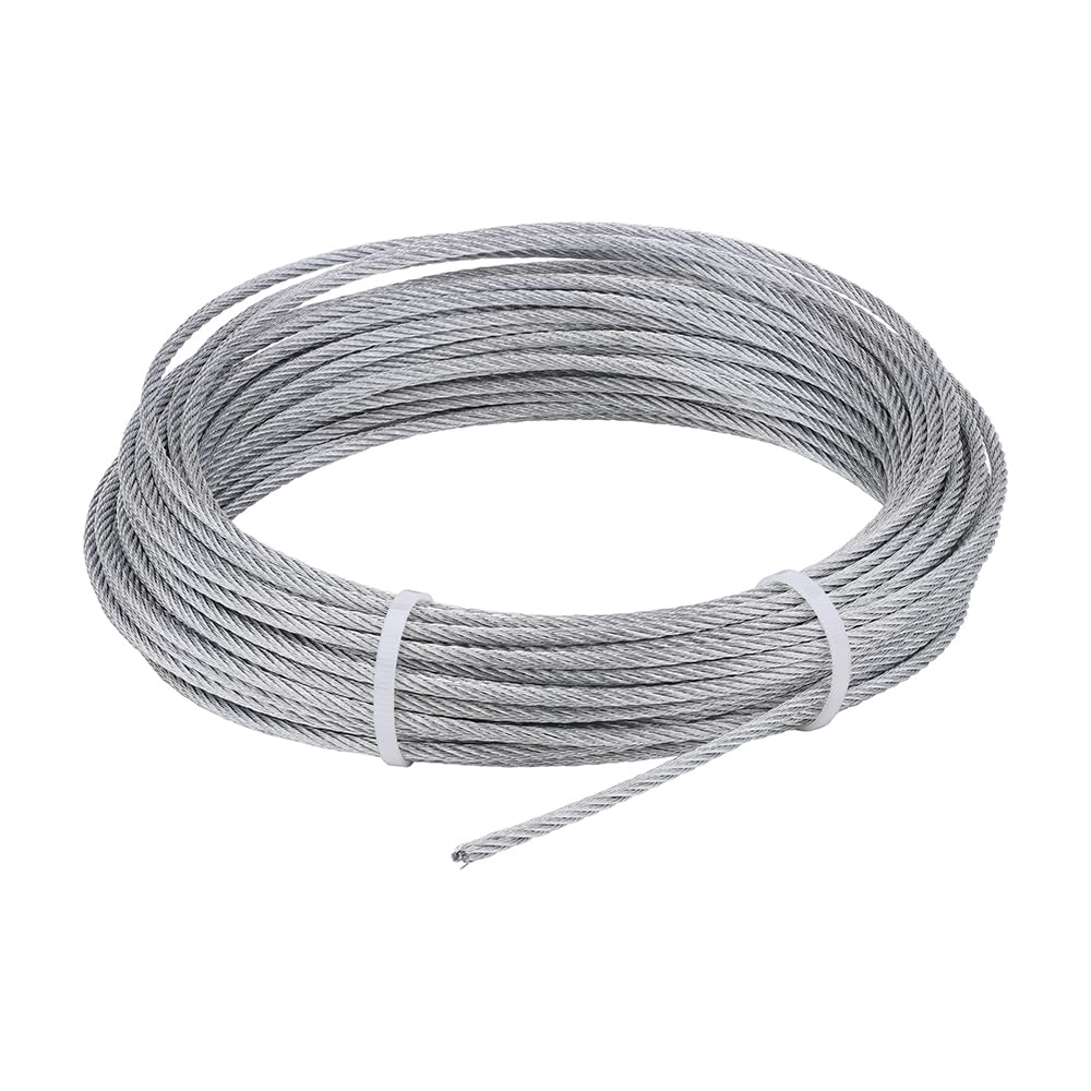 Timco Wire Rope Steel Cable Premium Quality Zinc 3mm x 20m
