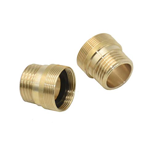 WEIZI Garden Faucet Adapter M22 Female/M24 Male Outer Thread To 1/2" Male Tap Accessories Drip Irrigation Fittings Connector 1 Pcs Brass Fittings (Color : M22 M24 to 1I2)