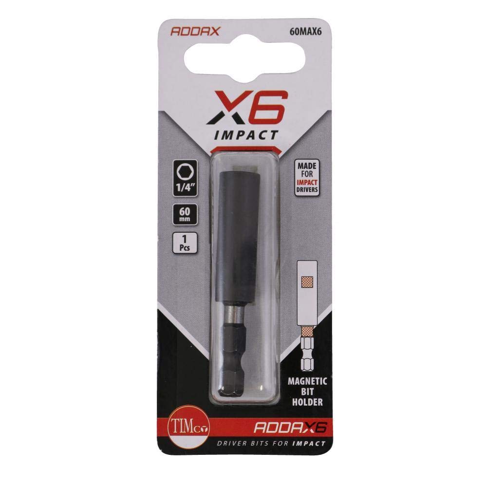 TIMCO X6 Impact Mag Bit Holder - 1/4 x 60