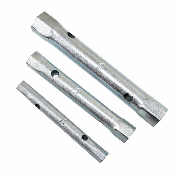 US PRO 6pc Metric Box Spanner Set/Tubular Box Spanner & Torque Bar 8-19mm 3515