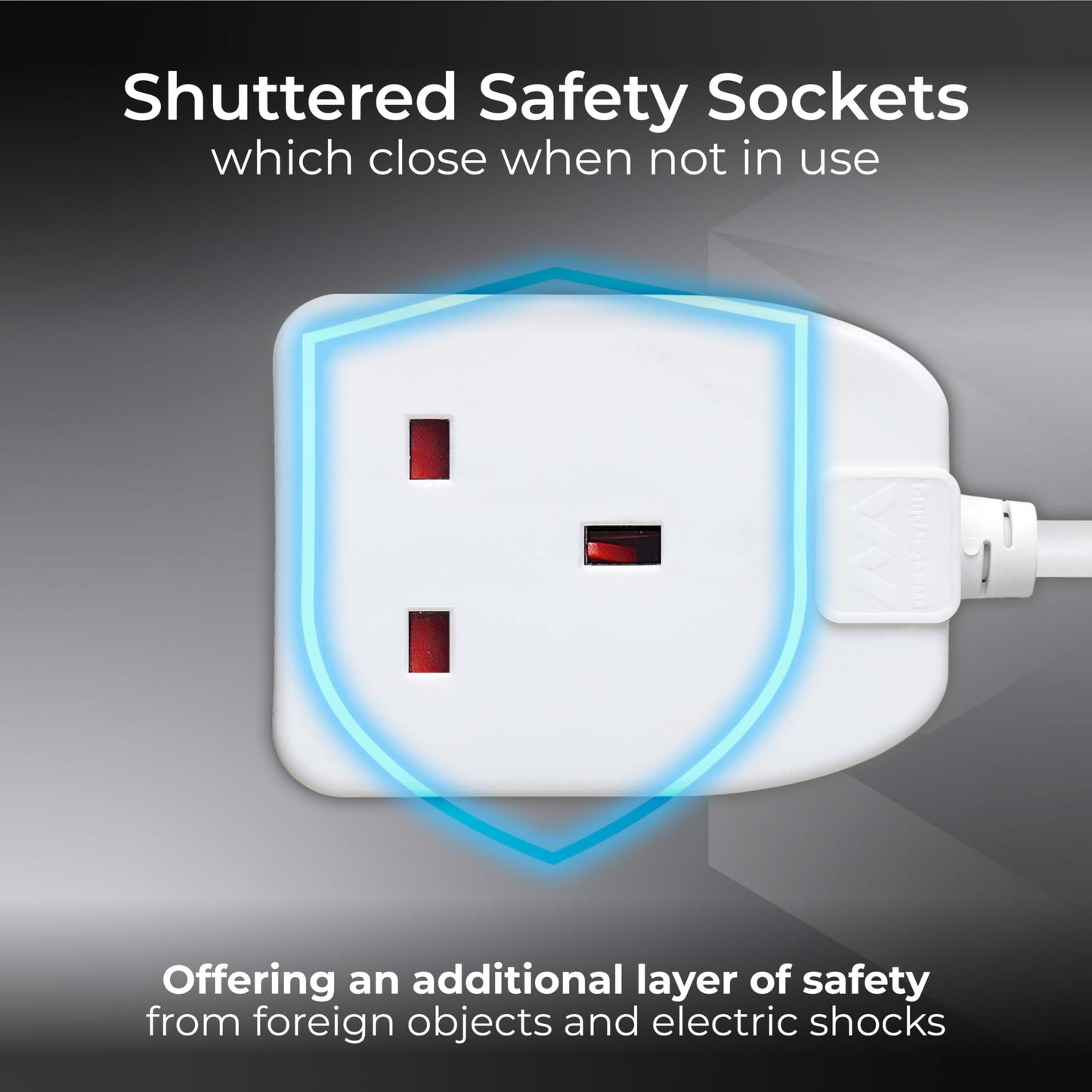 Masterplug Socket Extension Lead