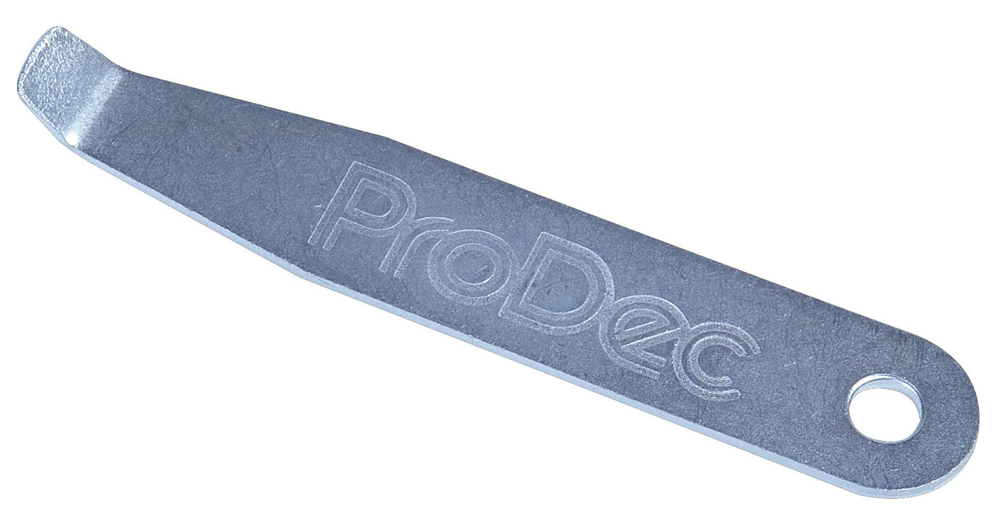 ProDec Universal Paint Tin Can Opener for Quick and Easy Opening of All Metal and Plastic Paint Tins, Robust Steel Construction, Compatible with All Sizes of Cans
