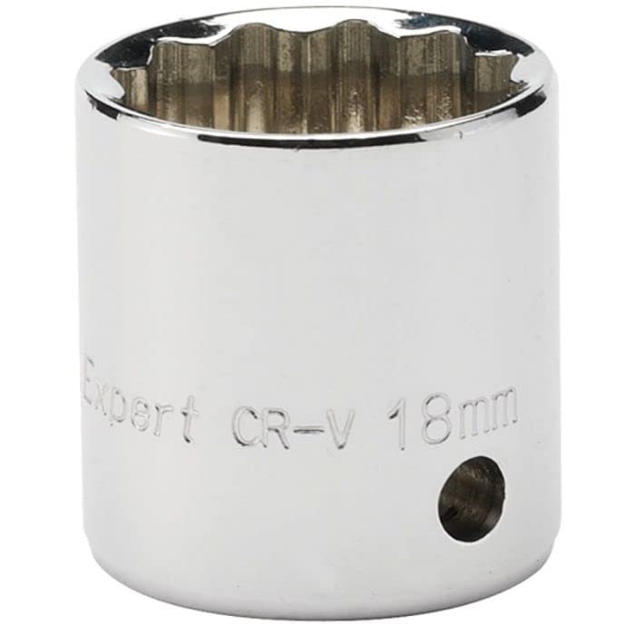 Draper Expert Square Drive 12 Point Socket, Blue,