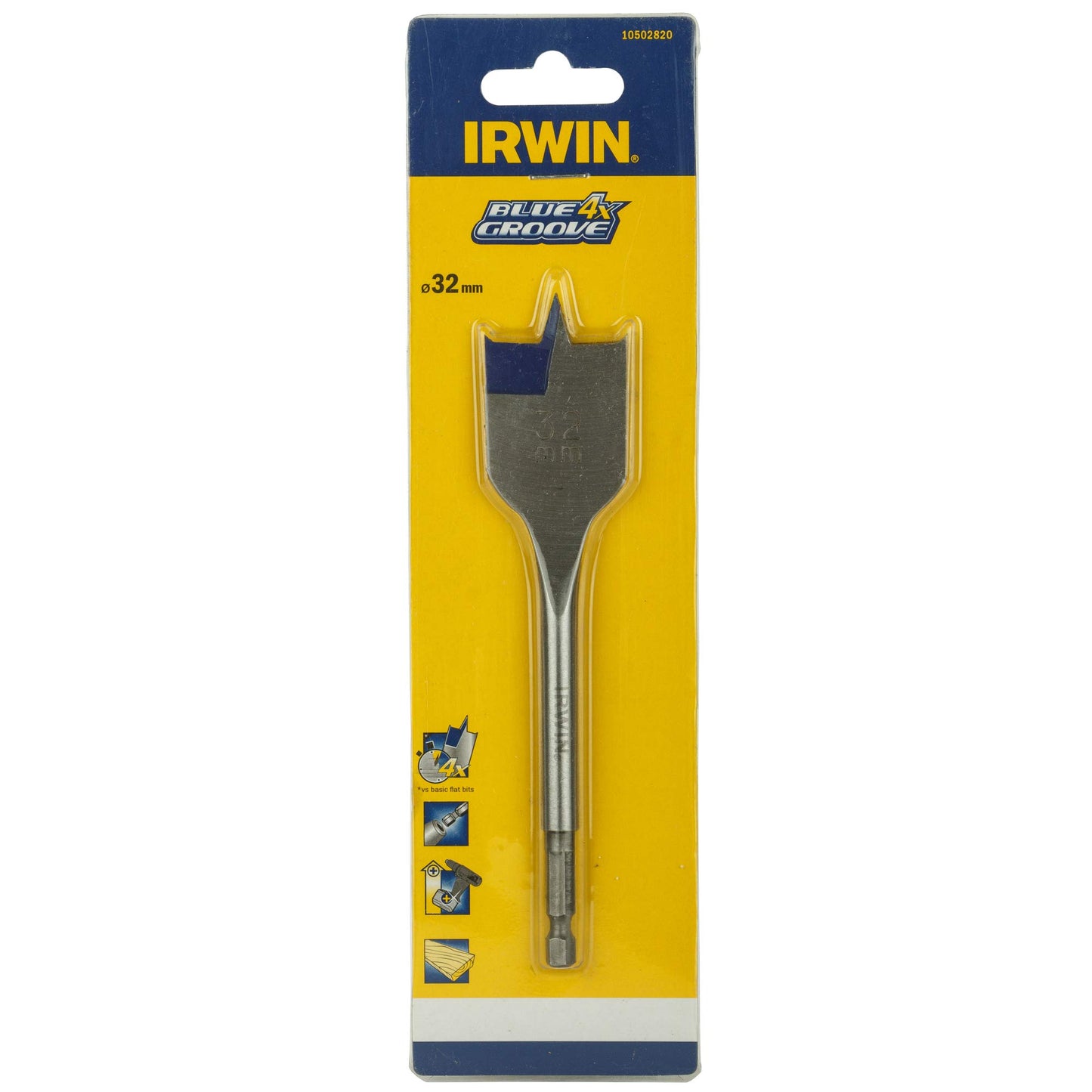 IRWIN Blue Groove Flatbit