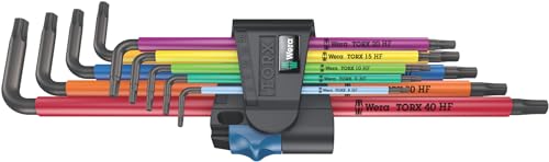 WERA 967 TX XL Torx Haltefunktion Laser Lang L-Schlüssel Set