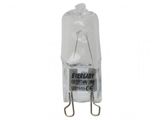 Eveready Lighting G9 ECO Halogen Capsules 28 Watt (40 Watt) Card of 2 EVES5410