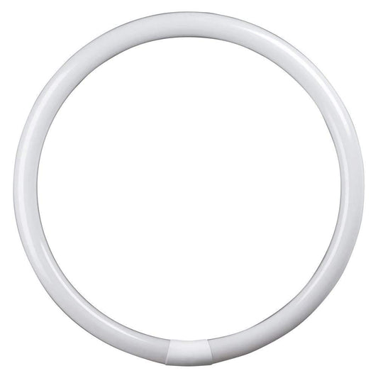 Crompton Lamps 22W T9 Fluorescent Circular 4 Pin Light Bulbs | Cool White 4000K | Energy Efficient Tube | Long-Lasting 10,000 Hours | GR10q Base for Magnifiers & Ceiling Lights