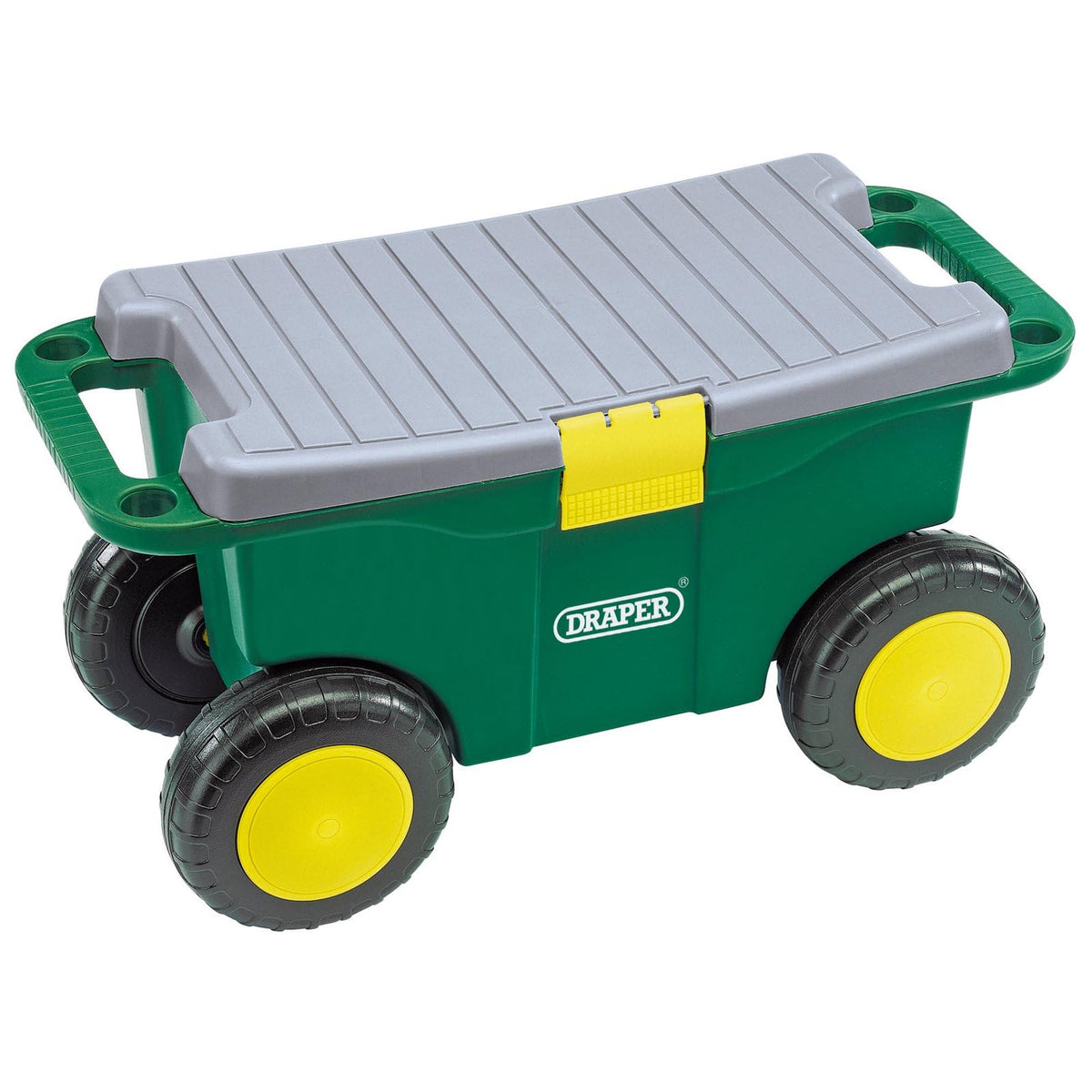 Draper 60852 Gardeners Tool Cart and Seat, Green