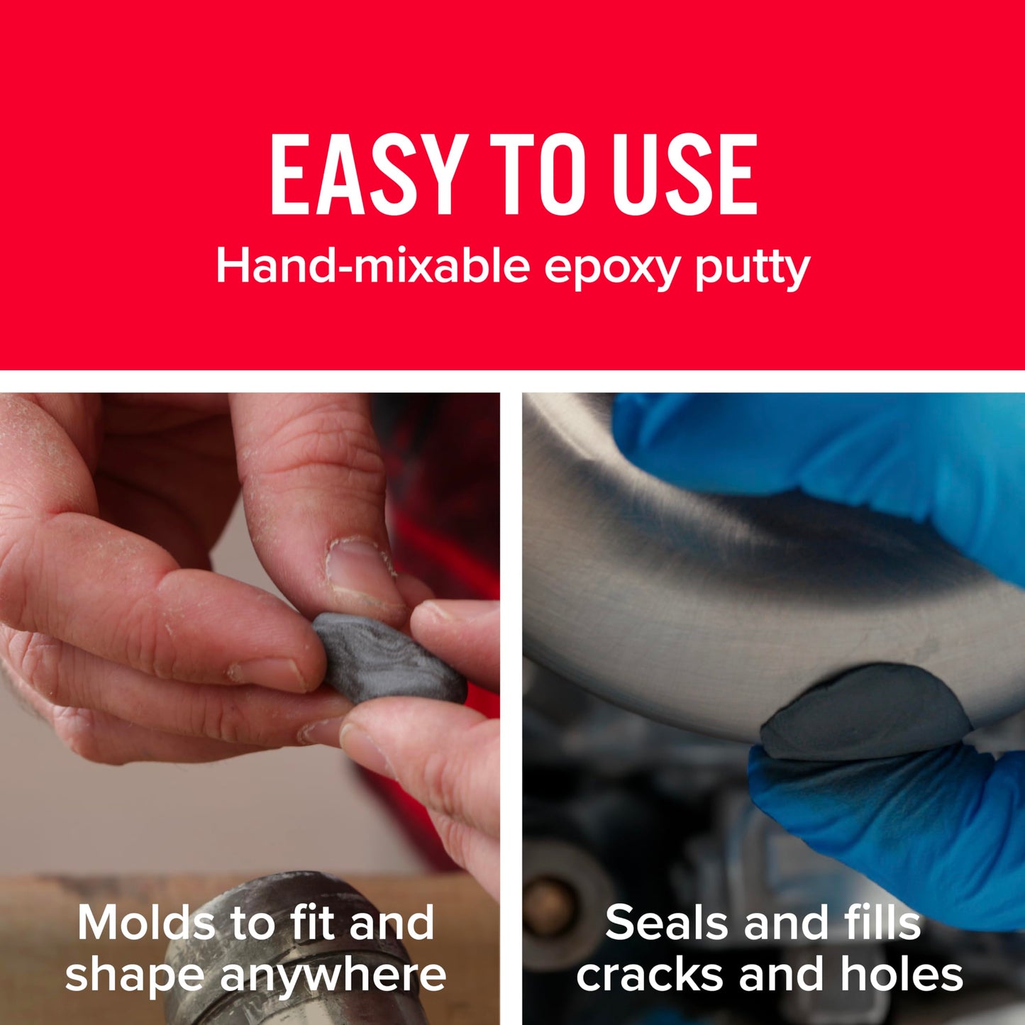 J-B Weld 8297 HighHeat Temperature Resistant Epoxy Putty Stick, Machine Gray, 2oz