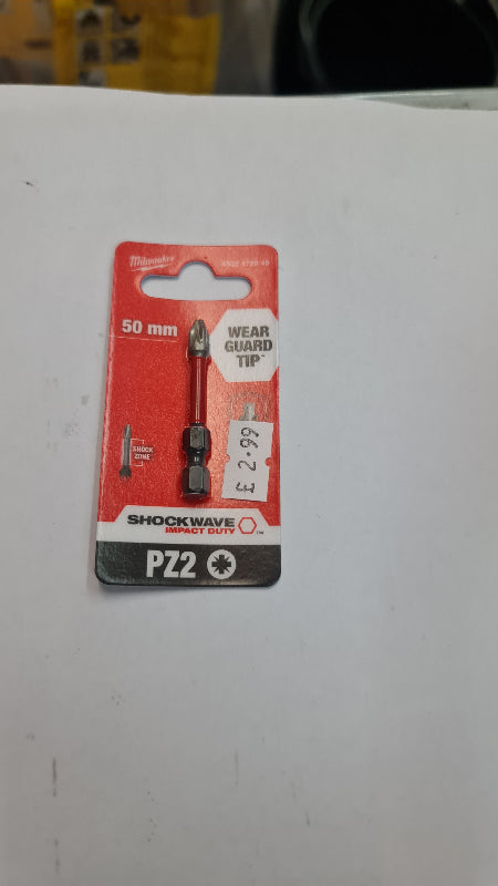 Milwaukee PZ2 50mm wear guard tip bit