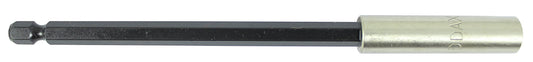 TIMCO Two Piece Magnetic Adaptor - Circlip - an Economic Magnetic 1/4" hex Drive Adaptor Manufactured from Two Pieces of Carbon Steel - 1/4 x 150