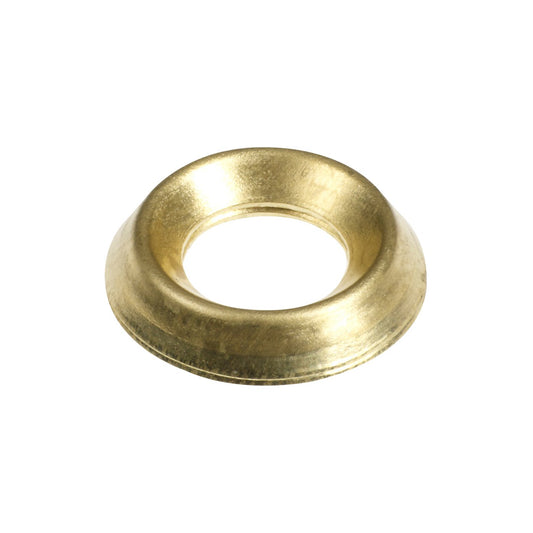 TIMco 10BCUPP Brass Surface Screw Cups - Gold (Box of 50)