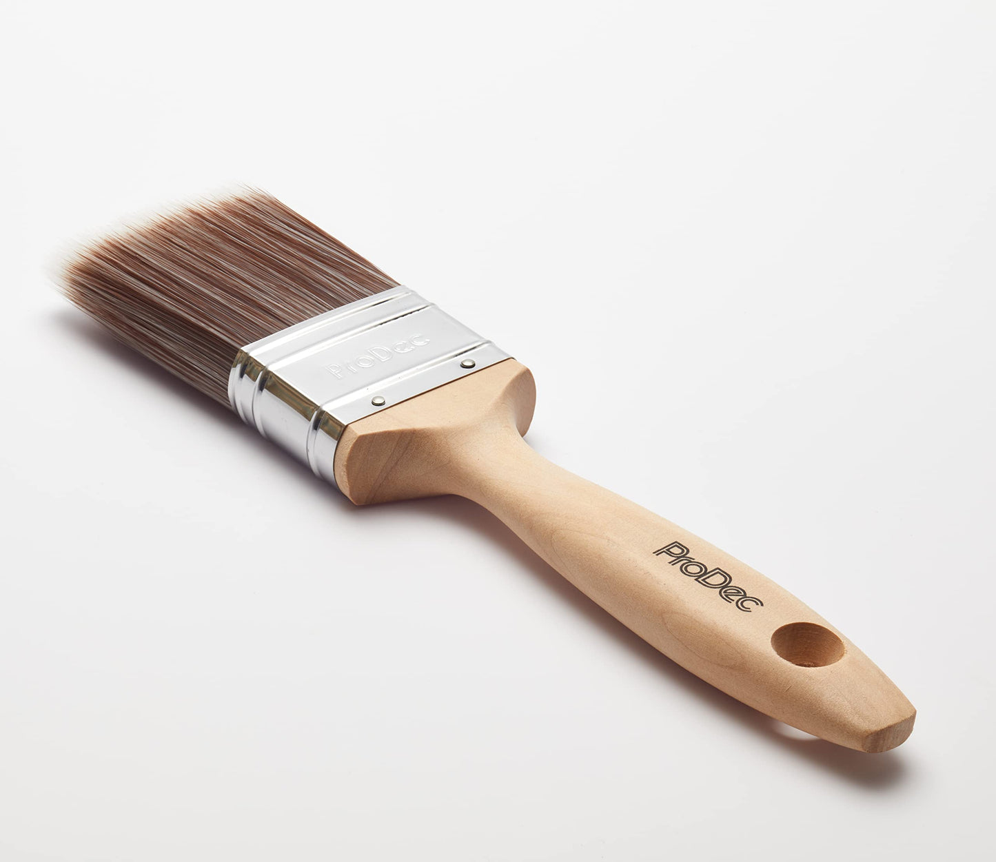 ProDec Premier Trade Professional Synthetic Paint Brush for a Smooth Finish Painting with Emulsion, Gloss and Satin Paints on Walls, Ceilings, Wood and Metal