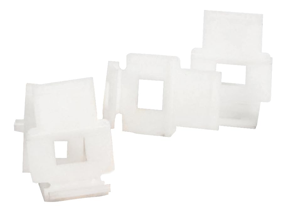 Vitrex LASHXL Levelling System is a Two-Part System of a Clip (Part A) and Wedge (Part B) That eliminates Uneven Tiles Using The LASH System Level, Align, Space and Hold