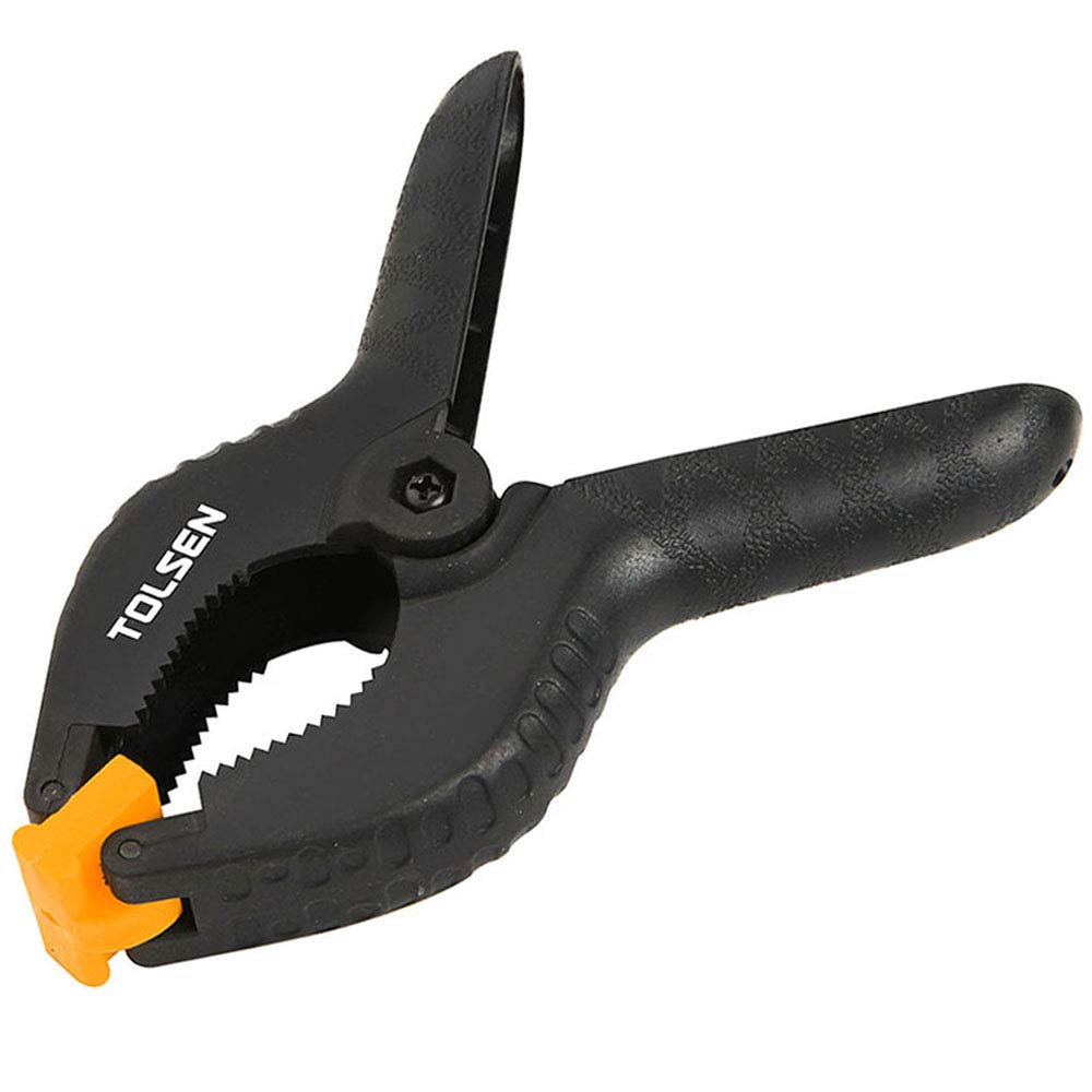 Tolsen Spring Clamps - Heavy Duty Plastic Vice Grips - Quick Grip Clips