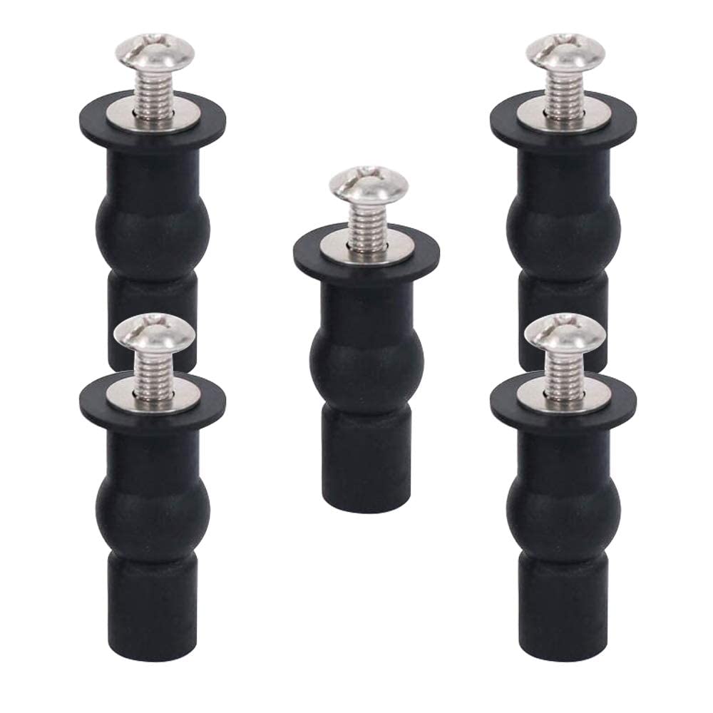 noband O50L Toilet seat Fittings, Black