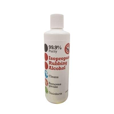 CONCEPT4U Isopropanol Rubbing Alcohol Cleans Dirt & Grease Disinfects 250ml Stains Remover