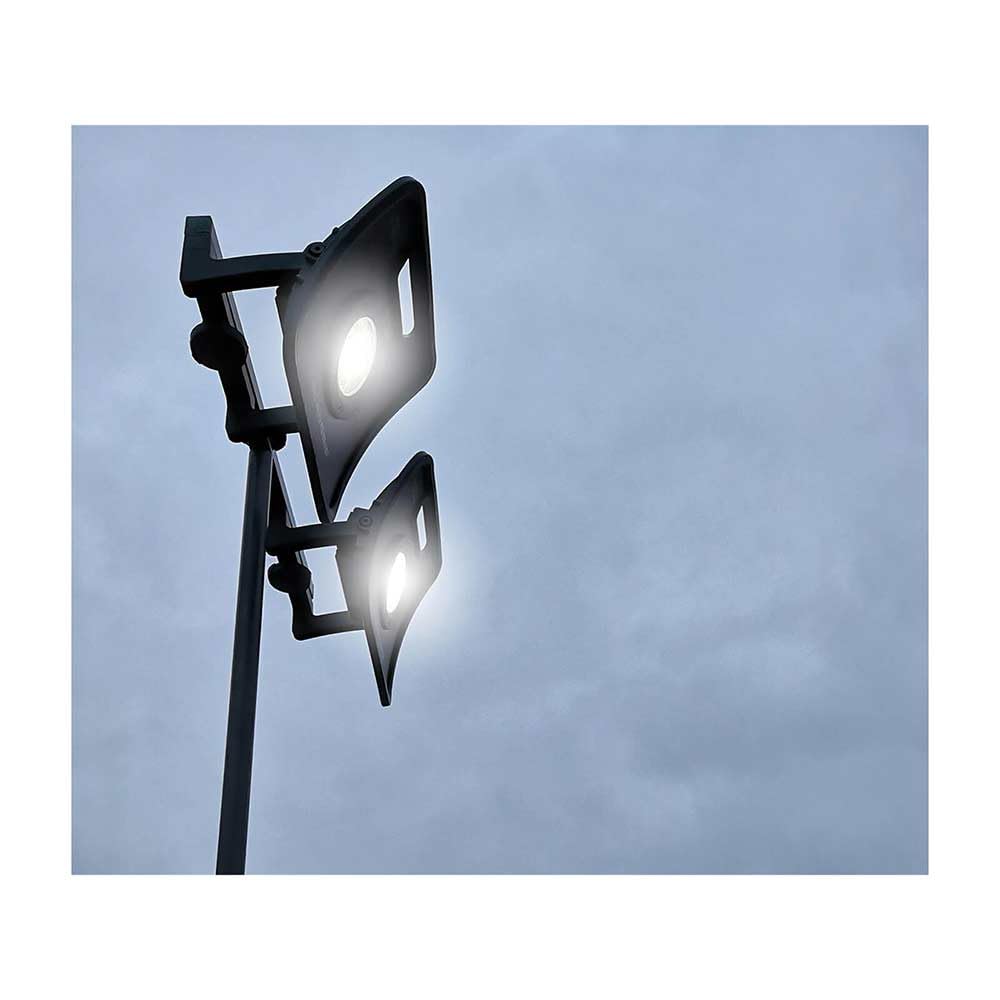 Scangrip 35308 Lighting 03.5308 Dual Bracket for Positioning of Two Lamps, Black