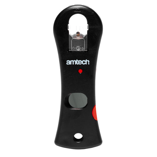 Amtech - Safety Cartridge Cutter for Silicone Gel, Caulk, and Acrylic, Two Cutting Positions for Even and Accurate Cuts, Easy to Use, Durable and Long Lasting, Lightweight, Compact