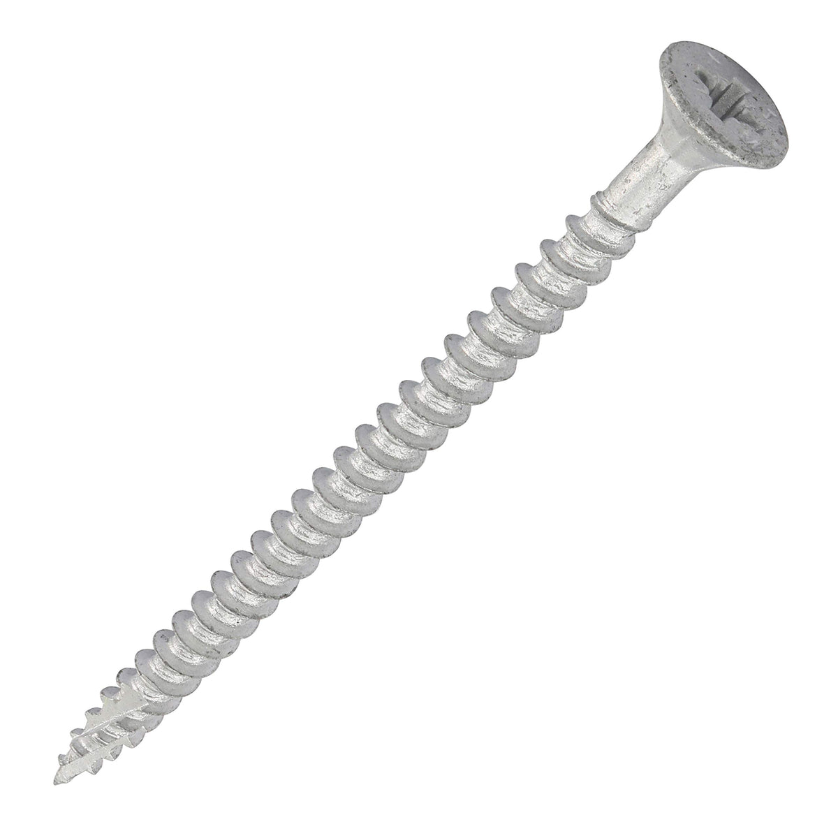 TIMCO C2 Exterior Multi-Purpose Premium Countersunk Silver Woodscrews - 5.0 x 80 -Tub of 110