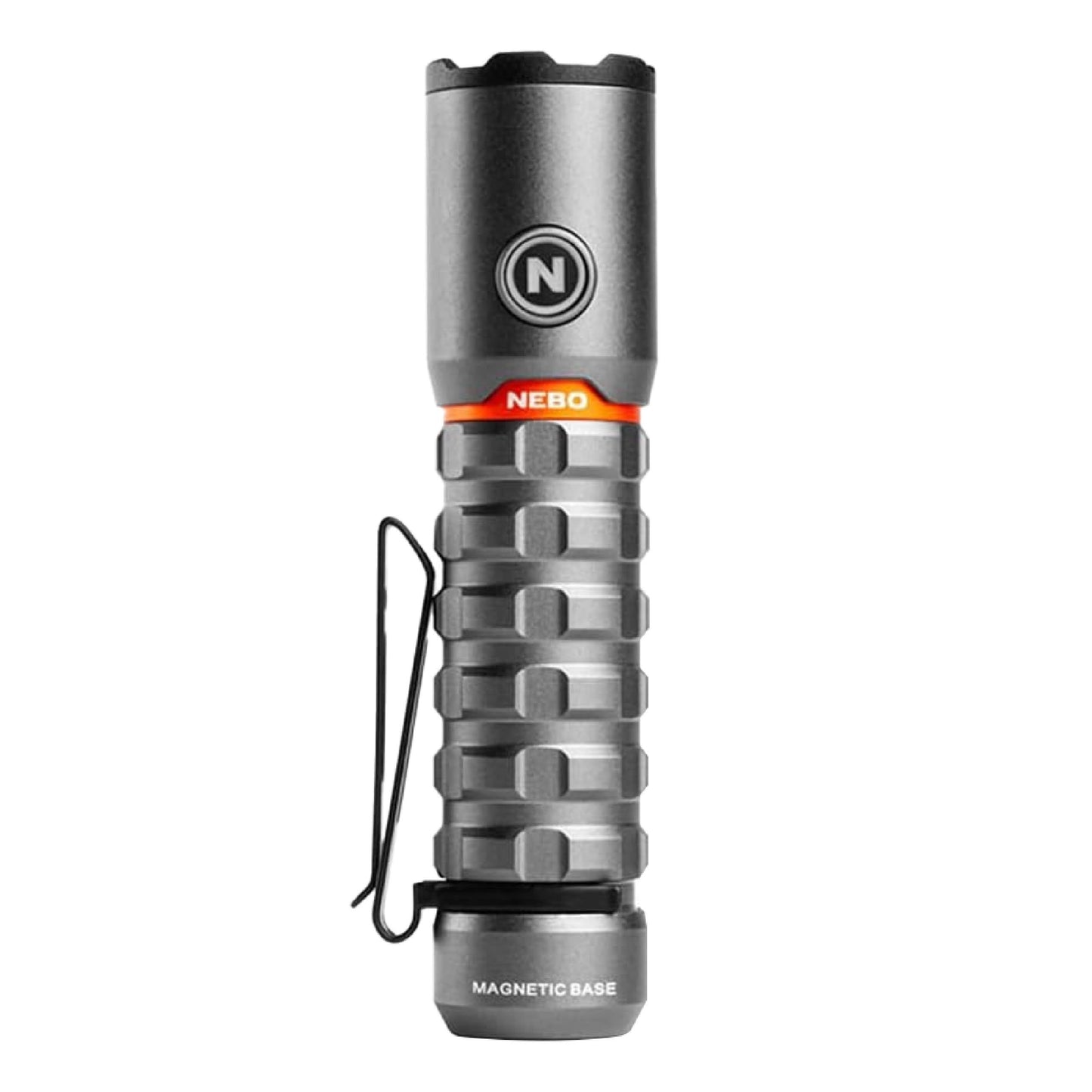 NEBO Torchy 2K Pocket Torch & Work Light - USB-C Rechargeable Camping & Work Flashlight with 5 Light Modes - Up to 30 Hours of Use - Removable Belt/Pocket Clip