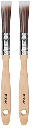 ProDec Premier Trade Professional Synthetic Paint Brush for a Smooth Finish Painting with Emulsion, Gloss and Satin Paints on Walls, Ceilings, Wood and Metal