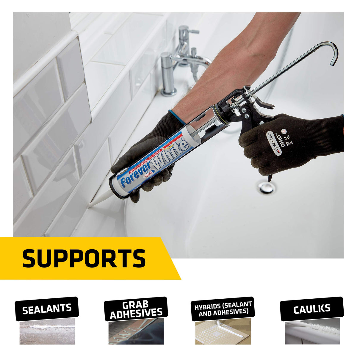 Everbuild Professional Caulk, Sealant, Adhesive Application Gun