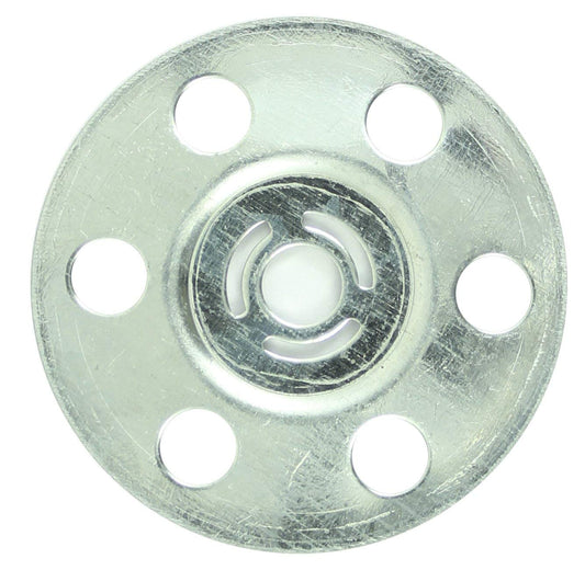 TIMCO Metal Insulation Disc 35mm - Box of 100 - Zinc