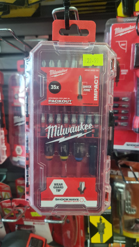 Milwaukee  S/bit shw cd set 35pc